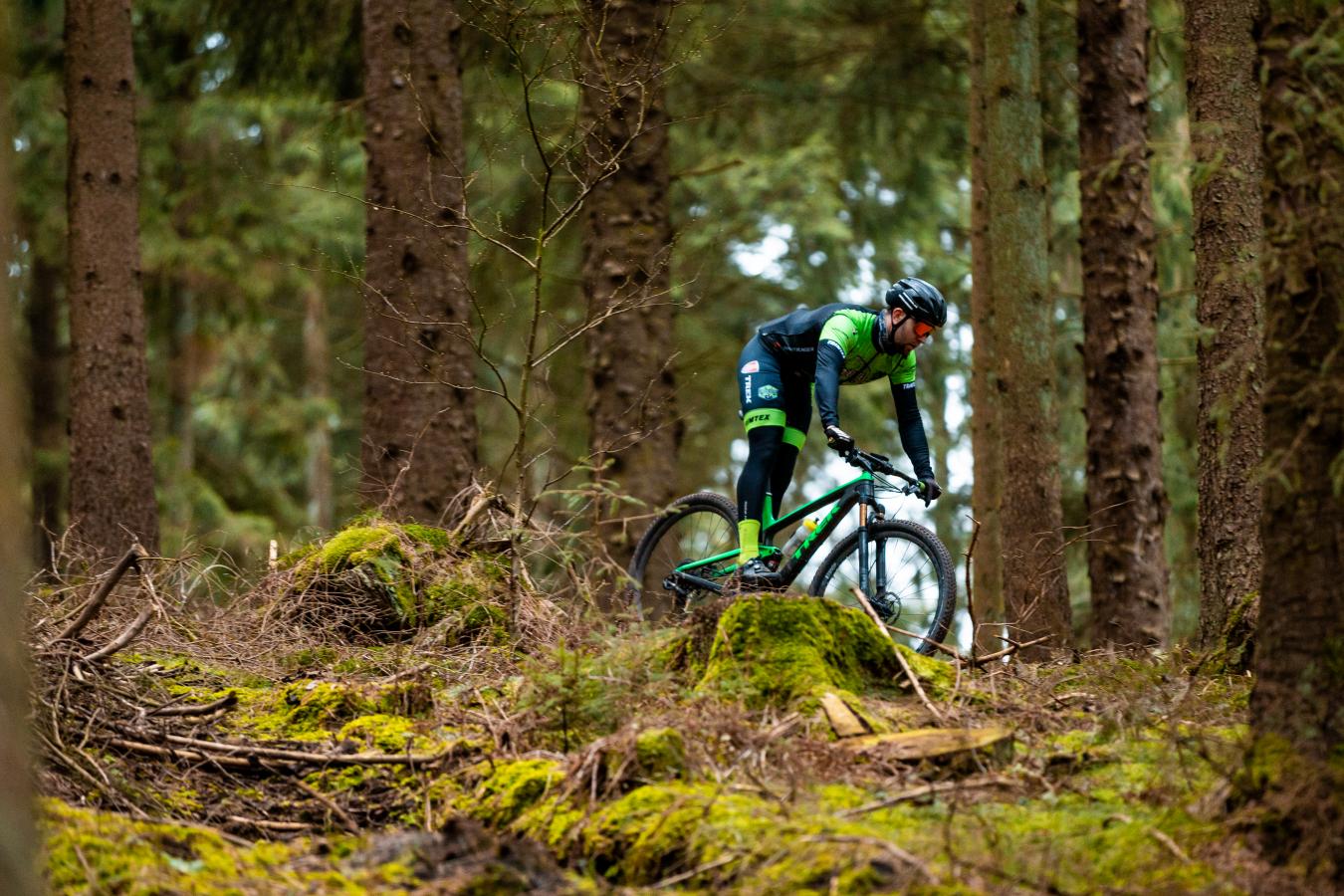 Mountainbike i Rold Skov