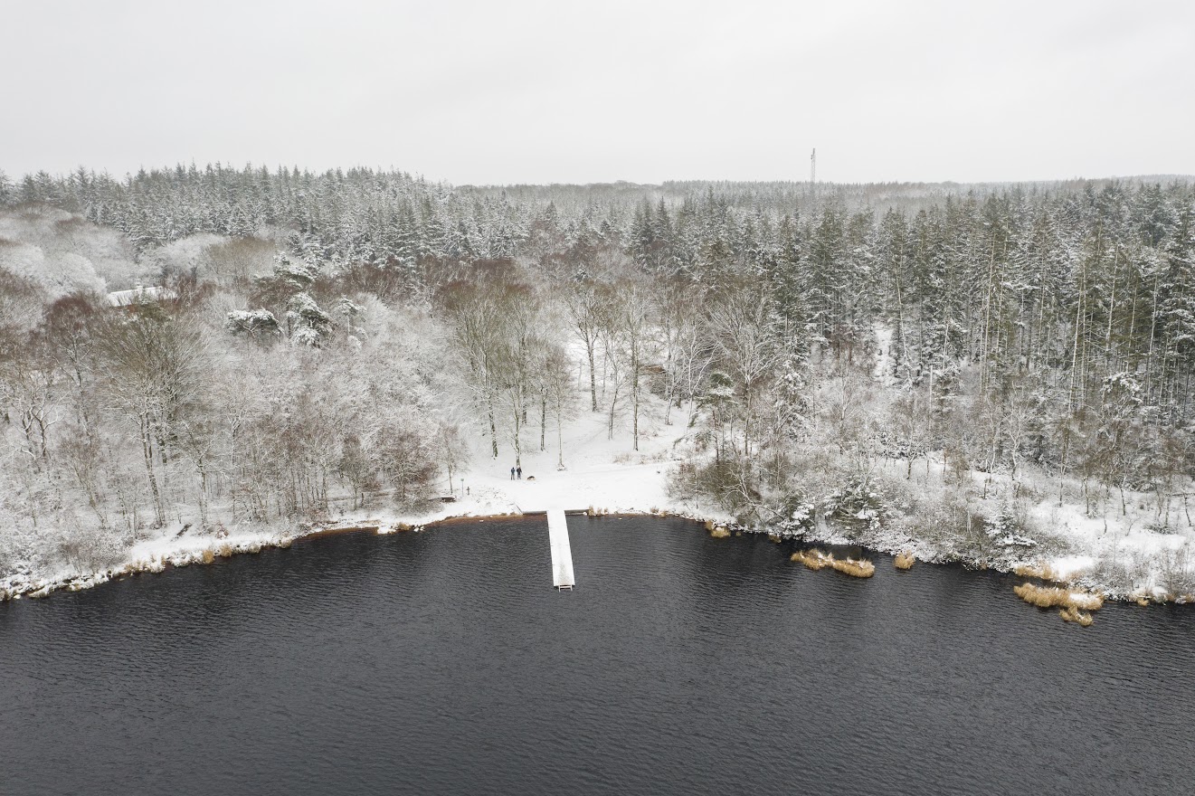 Sne ved Store Økssø