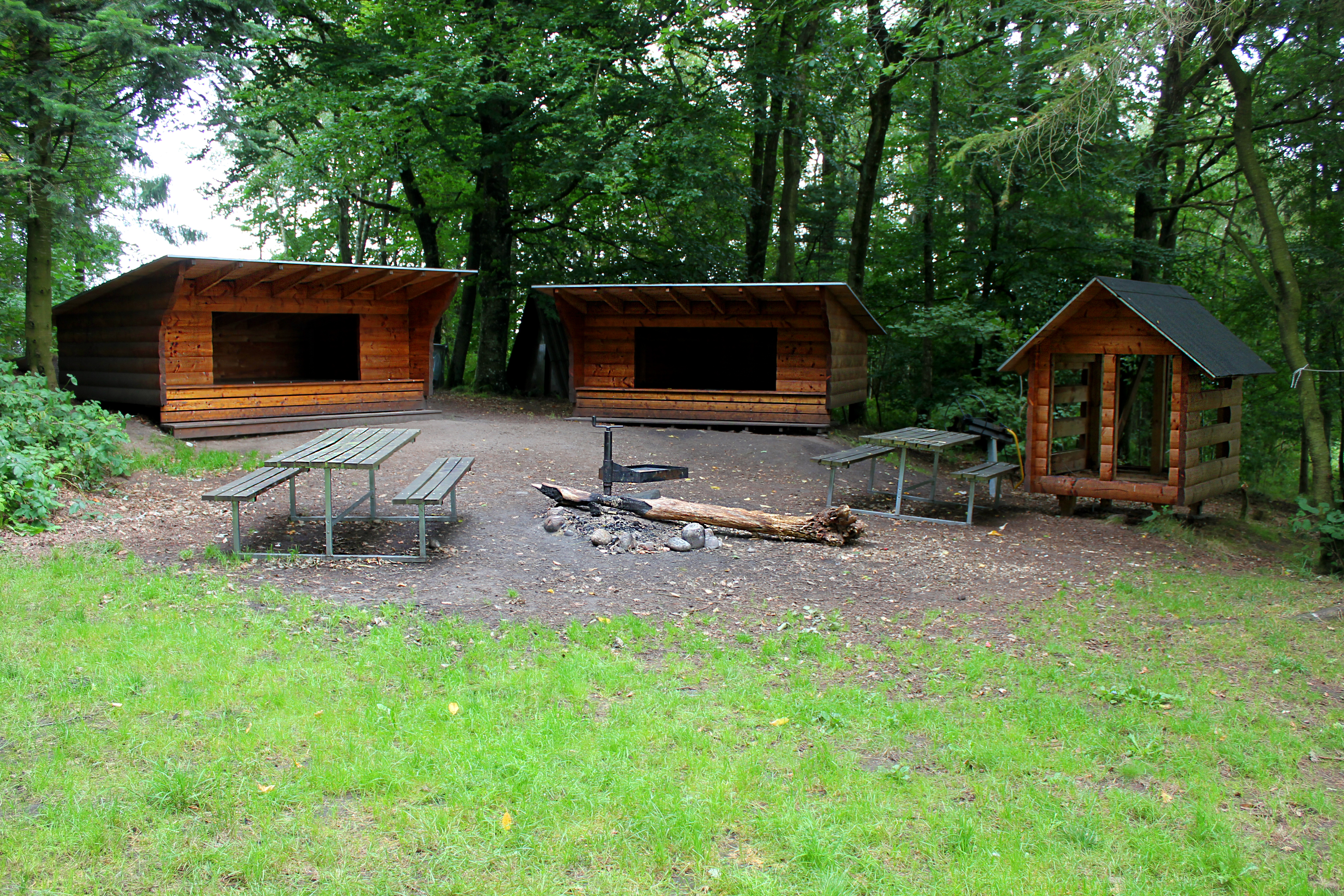 Klepholm, Shelters