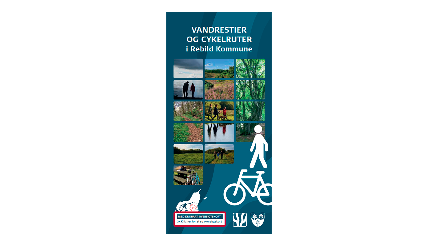 Folder - Vandrestier og Cykelruter i Rebild Kommune