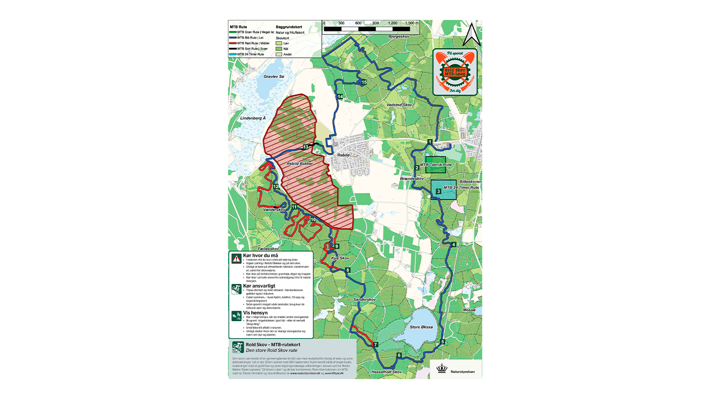 MTB - Den Store Rold Skov Rute