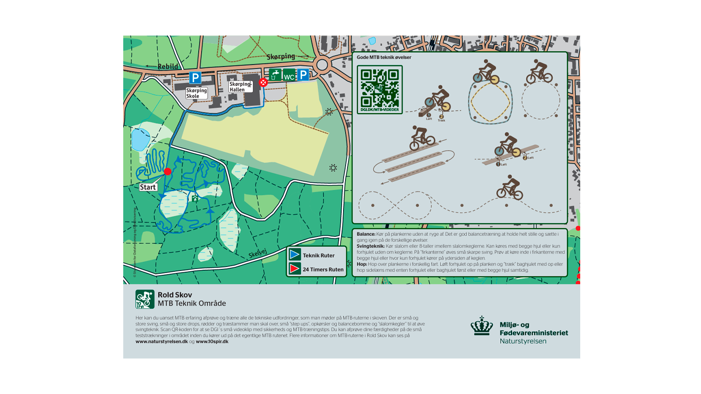 MTB - Rold Skov MTB Teknik Område