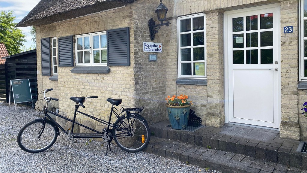 Tandemcykel ved Danhostel Rebild