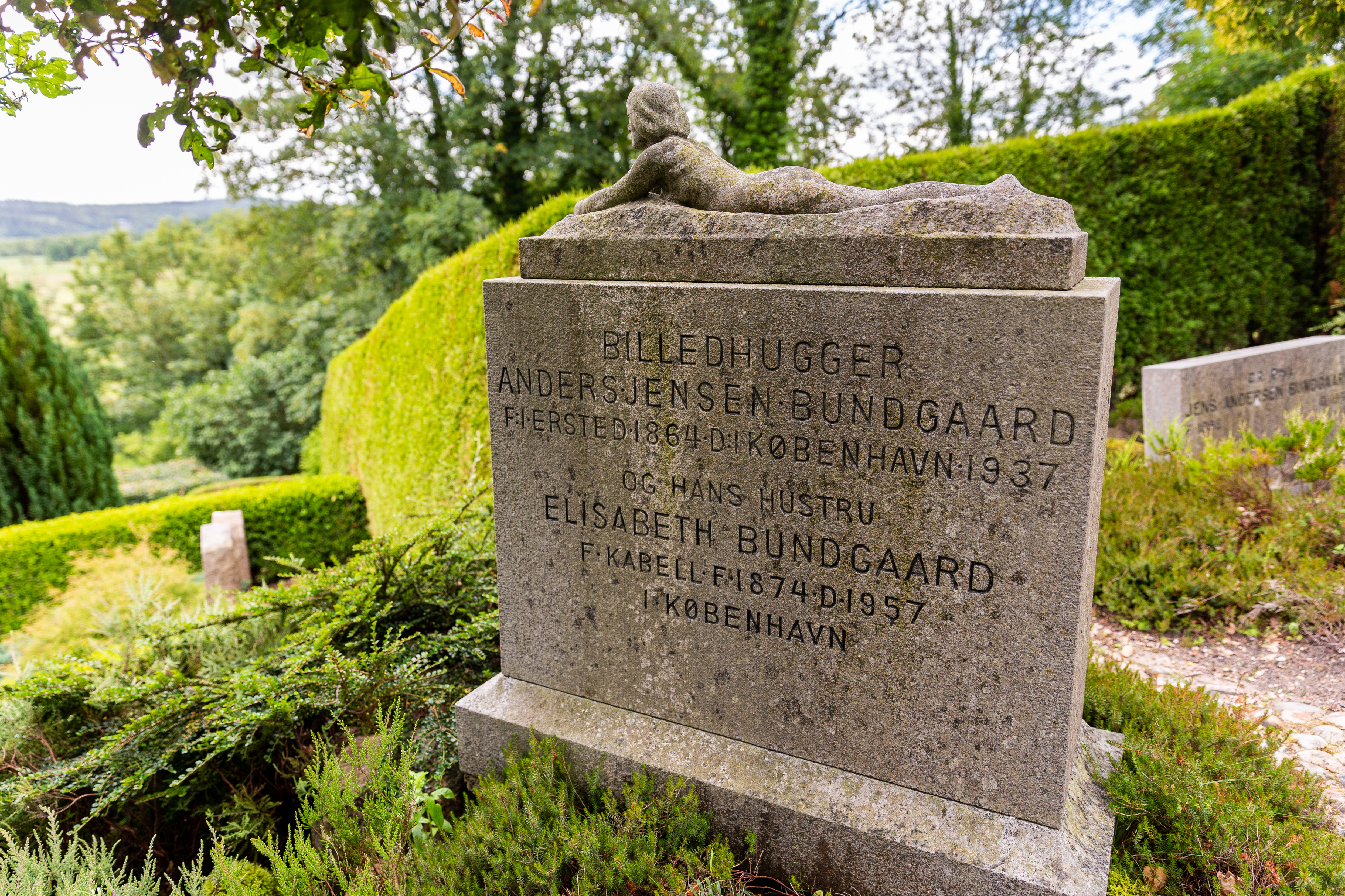 anders bundgaard gravsten - billedhugger