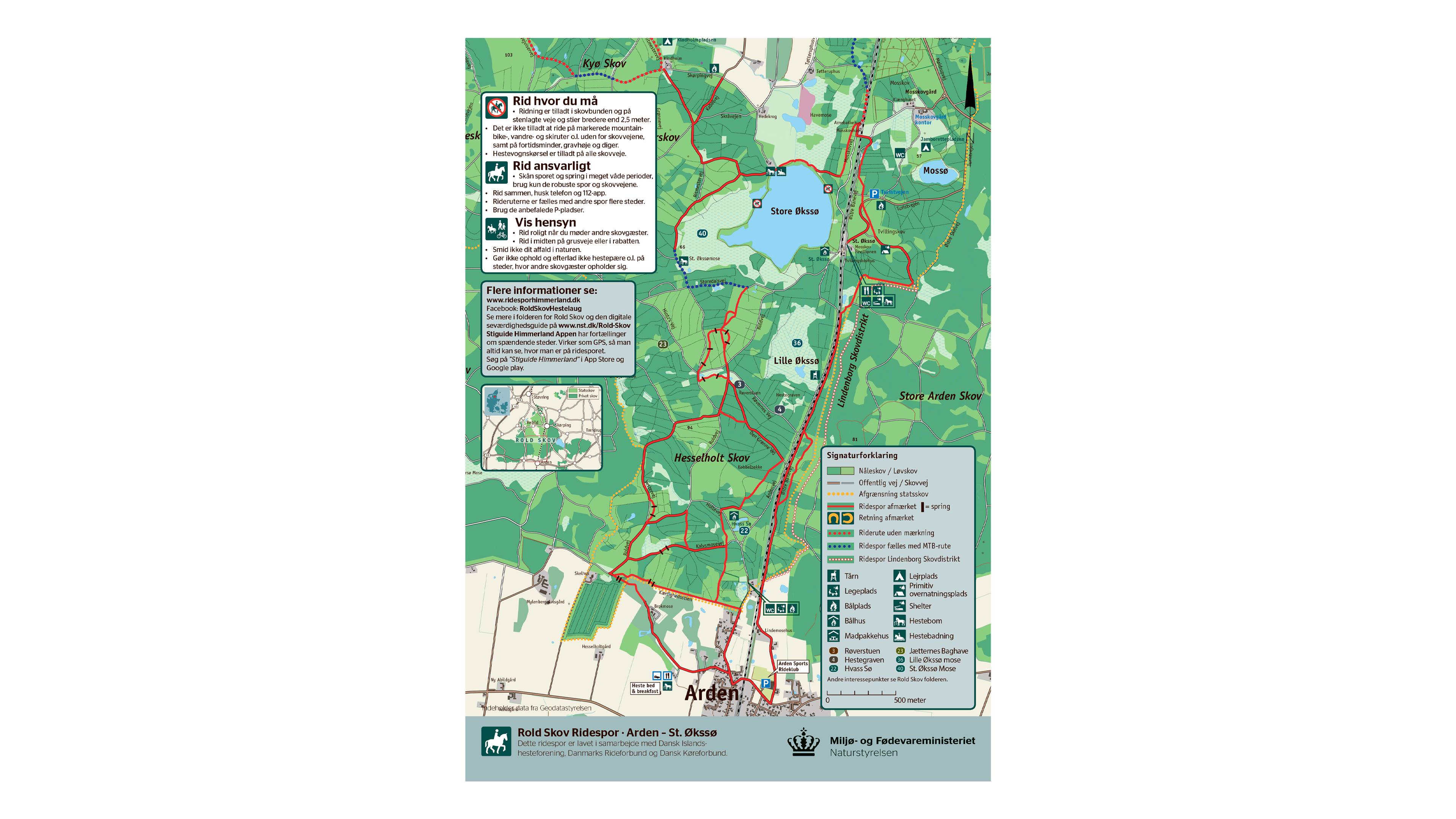 Ridning i Rold Skov - Syd